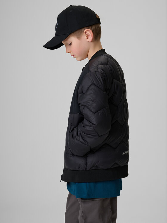 4F 4F Kurtka puchowa OUTERWEAR Czarny Regular Fit