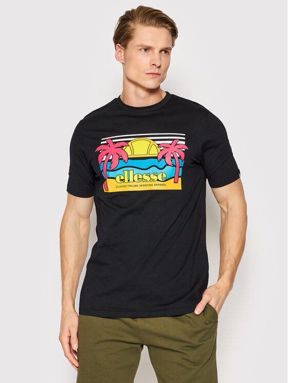 Ellesse Ellesse T-shirt Sechsaro SHM13825 Nero Regular Fit
