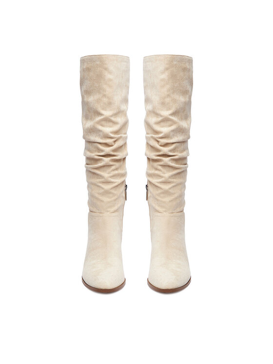 Nine West Nine West Kozačky CEO-BASZIRA-01 Écru