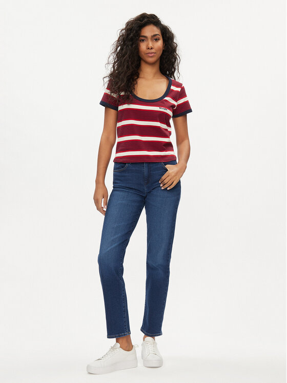 Wrangler Wrangler Traperice 112351051 Plava Straight Fit