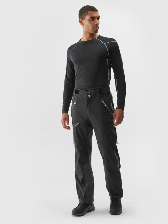 4F 4F Pantaloni da sci 4FAW23TFTRM373-21S Nero Regular Fit
