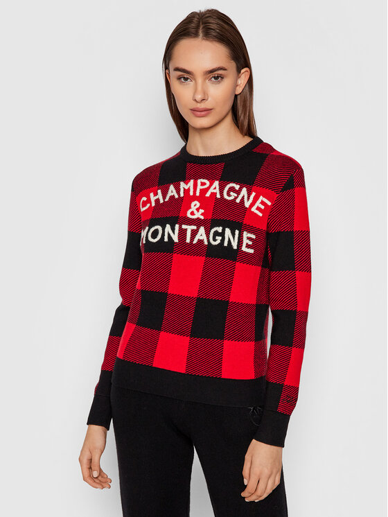 MC2 Saint Barth Pulover New Queen P QUE0014 EMBCK4 Roșu Regular Fit Barth imagine noua