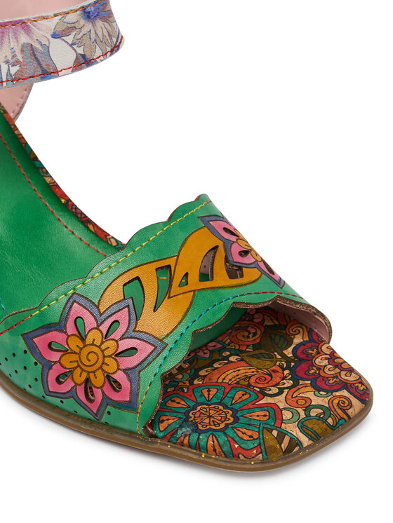 Laura Vita Laura Vita Босоніжки Jacqueso 20 Зелений