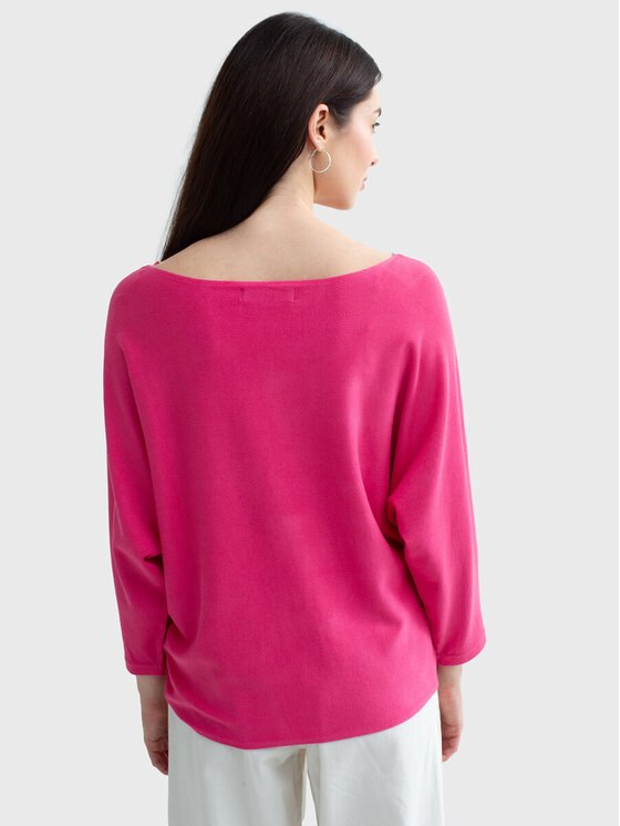 BIG STAR BIG STAR Sweter KIKALIA_601_160 Różowy Comfort Fit