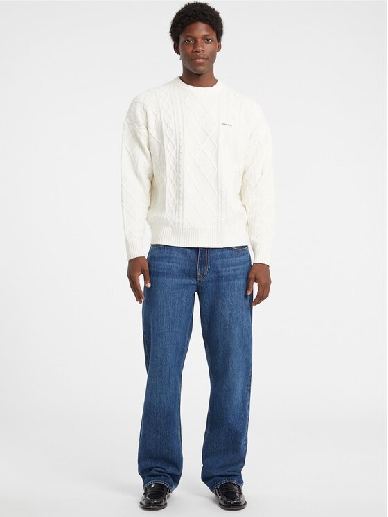 Guess Jeans Guess Jeans Maglione 178725 Beige Classic Fit