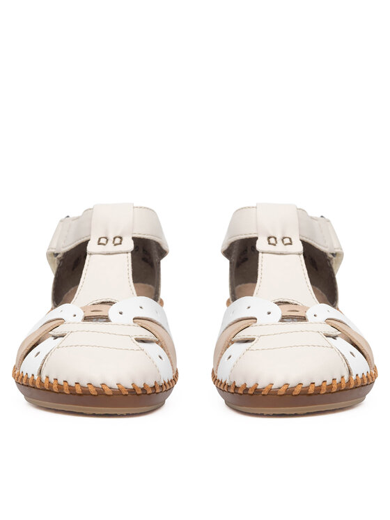 Rieker Rieker Sandalen M1655-61 Beige
