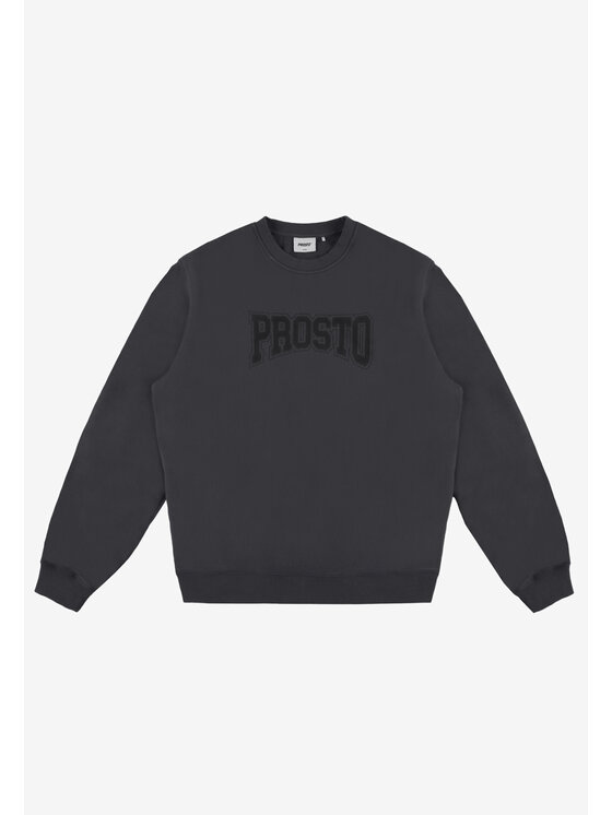 PROSTO. PROSTO. Bluza College Szary ciemny Straight Fit