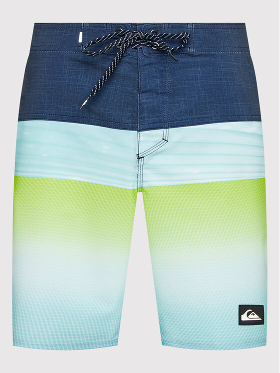Quiksilver Quiksilver Szorty kąpielowe Surfsilk Panel 18" EQYBS04658 Kolorowy Performance Fit