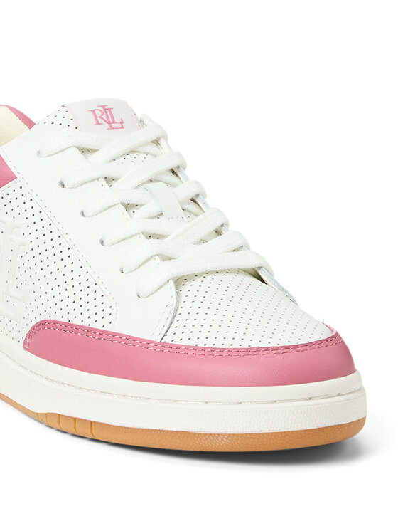 LAUREN RALPH LAUREN LAUREN RALPH LAUREN Tossud Hailey Low-Top Lace-Up 802951391002 Valge