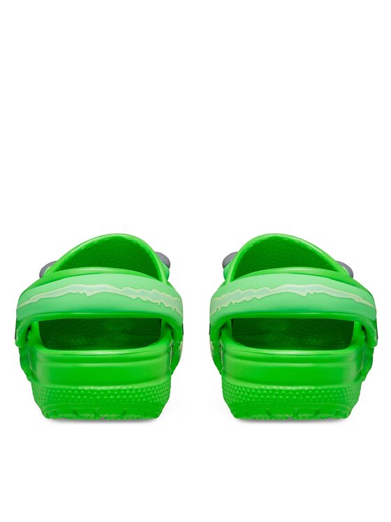 Crocs Crocs Şlapi Classic Iam Dinosaur Clog T 209700 Verde