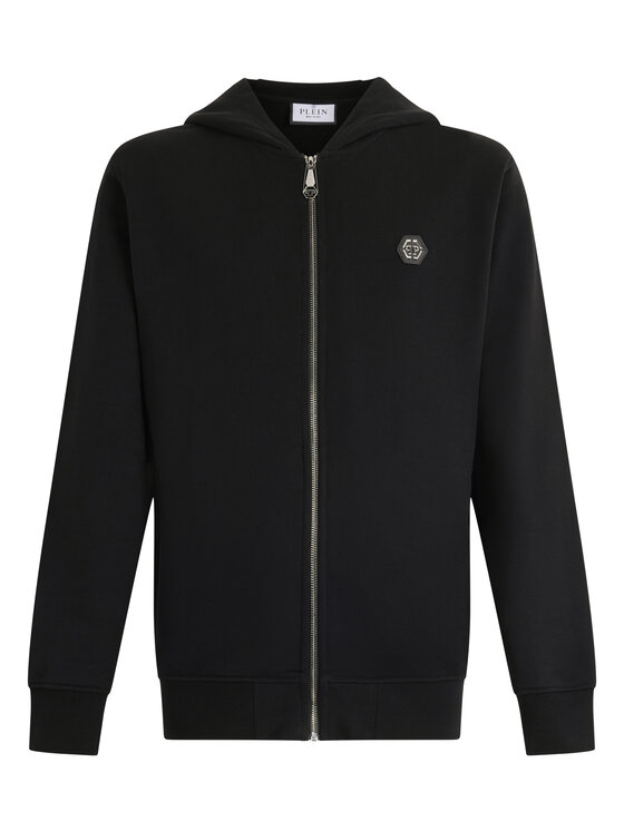 PHILIPP PLEIN PHILIPP PLEIN Bluza 29832 Czarny Athletic Fit