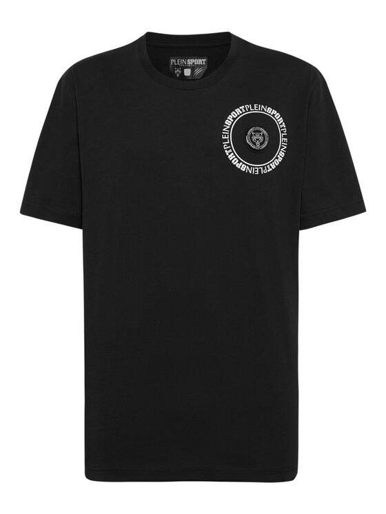 Plein Sport Plein Sport T-Shirt 14195 Czarny Regular Fit