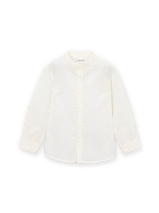 Mayoral Mayoral Camicia 3118 Bianco Regular Fit