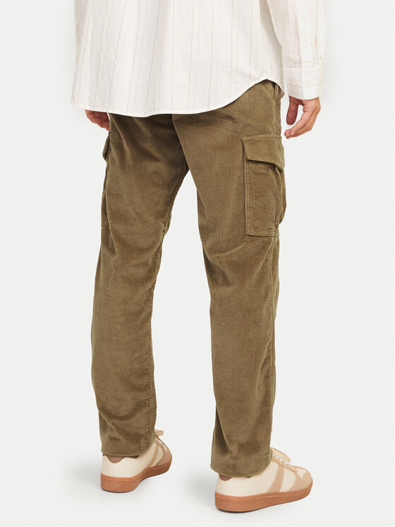 Jack & Jones Jack & Jones Текстилни панталони 12258360 Кафяв Relaxed Fit