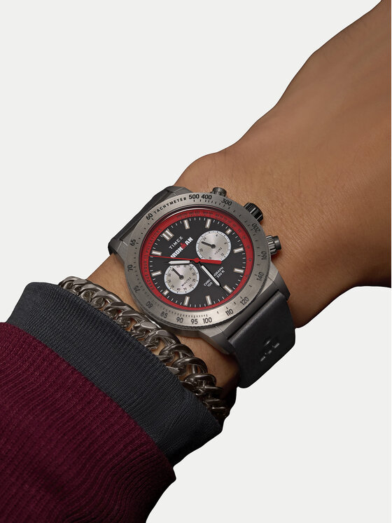 Timex Timex Käekell Ironman® Challenger Chronograph TW2Y01900 Must