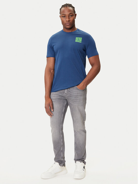 Calvin Klein Jeans Calvin Klein Jeans Tricou Gradient Monogram LV04RC859G Albastru Regular Fit