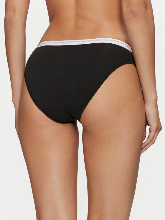 Lacoste Lacoste Комплект 3 чифта класически бикини 8F1338 Цветен