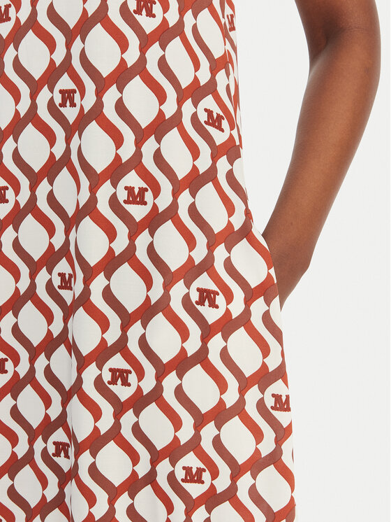 Max Mara Beachwear Max Mara Beachwear Φόρεμα καλοκαιρινό Paste 2616621069 Χάλκινο Regular Fit