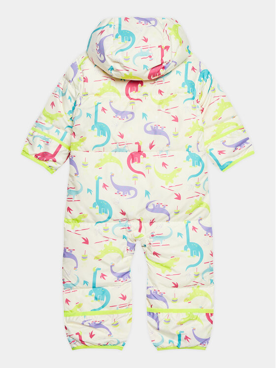 Columbia Columbia Kombinezon zimowy Snuggly Bunny™ Bunting Biały Regular Fit