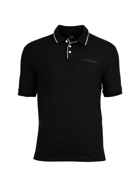 Armani Exchange Armani Exchange Polo majica XM001557 AF10363 UC001 Črna Regular Fit