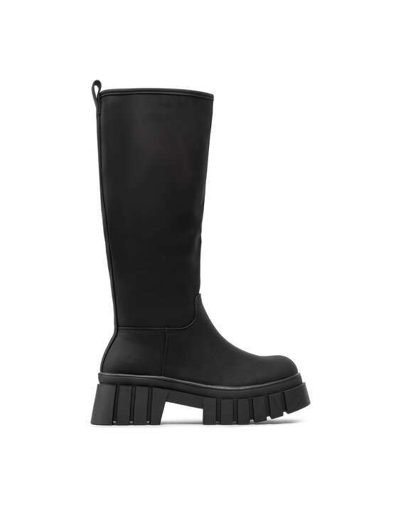DeeZee DeeZee Čižmy ZAL90099Y-3 Čierna