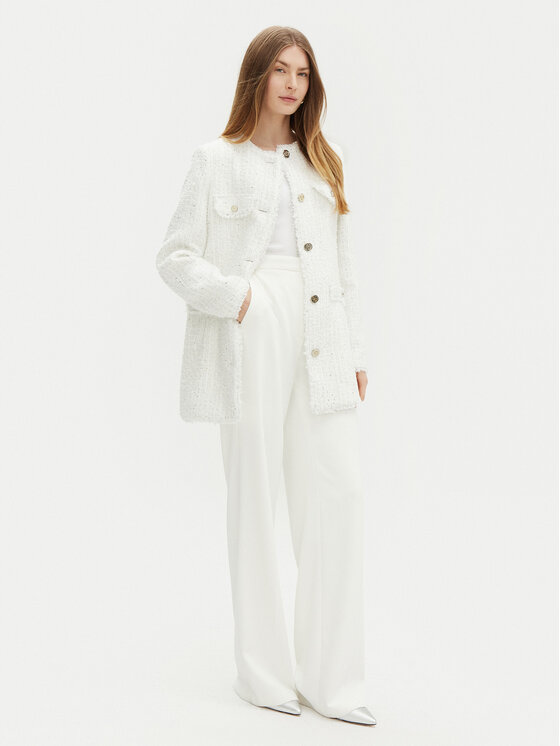 Guess Guess Átmeneti kabát W5RL20 WGVS2 Fehér Regular Fit
