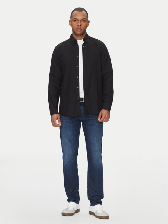 BOSS BOSS Cămașă Rickert 50519707 Negru Regular Fit