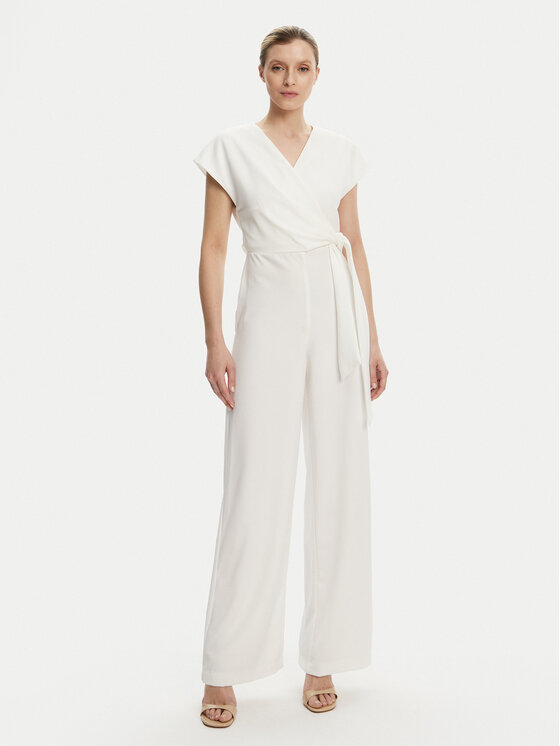 Rinascimento Rinascimento Jumpsuit CFC0122679003 Bianco Regular Fit