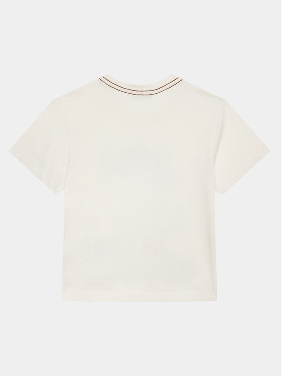 United Colors Of Benetton United Colors Of Benetton Tričko 3096G10DA Écru Regular Fit
