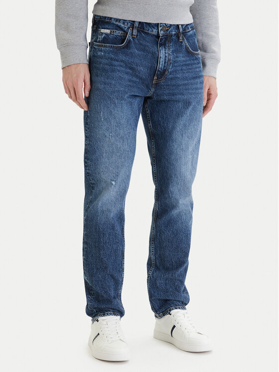 Guess Jeans Blugi M6GA1C D5M5C Albastru Relaxed Fit