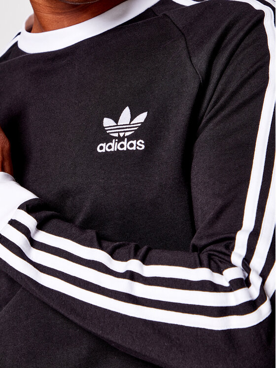 adidas adidas Longsleeve adicolor Classics 3-Stripes GN3478 Μαύρο Slim Fit