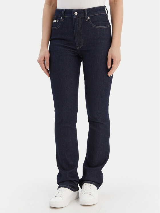 Calvin Klein Jeans Calvin Klein Jeans Traperice LV047D732G Tamnoplava Bootcut Fit