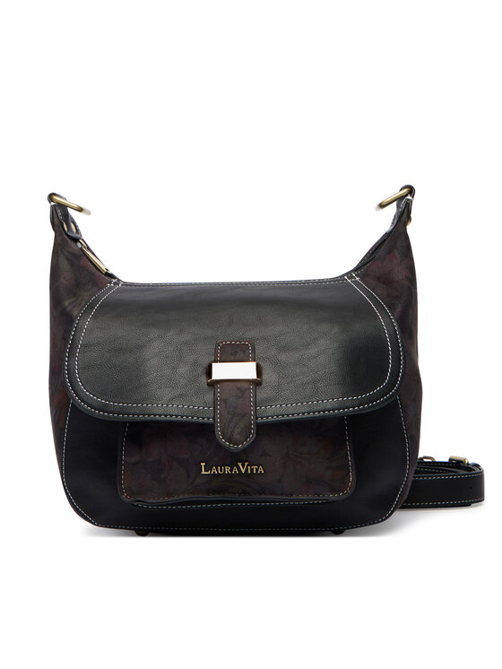 Laura Vita Laura Vita Сумка Sac Barna 04 Чорний