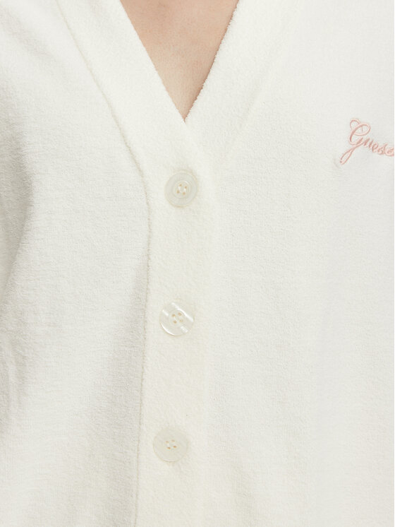 Guess Guess Kardigan O6BR01 Z1143 Kreemjas Relaxed Fit