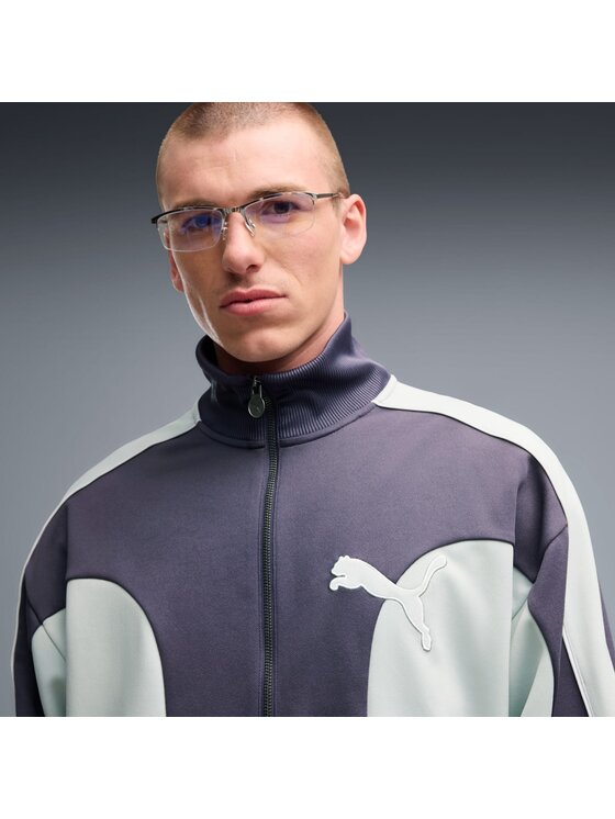 Puma Puma Bluza 636735 Fioletowy Regular Fit