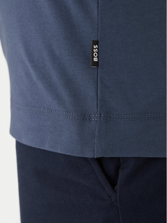 BOSS BOSS Tricou Thompson 01 50468347 Albastru Regular Fit