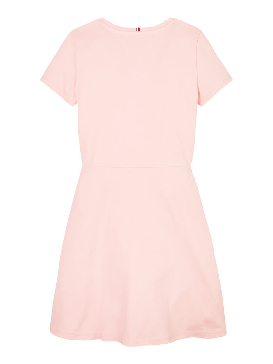 Tommy Hilfiger Tommy Hilfiger Kasdieninė suknelė Essential KG0KG08487 D Rožinė Regular Fit