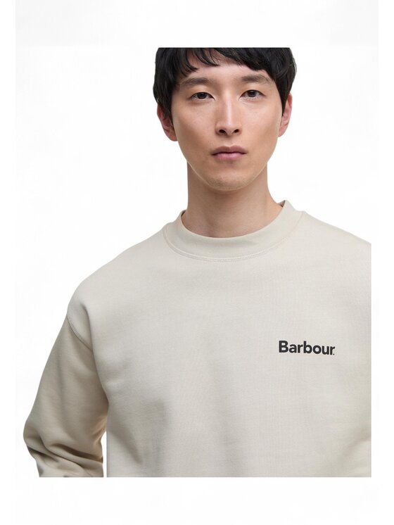 Barbour Barbour Felpa q-dav-59563 Beige Regular Fit