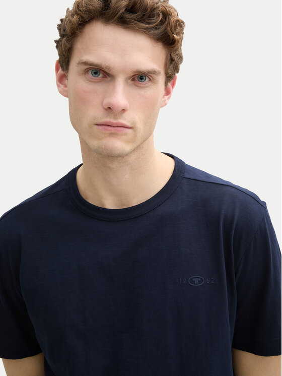 Tom Tailor Tom Tailor T-Shirt 1045627 Granatowy Regular Fit