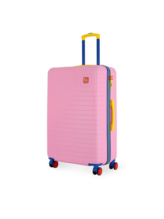 Semi Line Semi Line Valigia grande T5941-3 Rosa