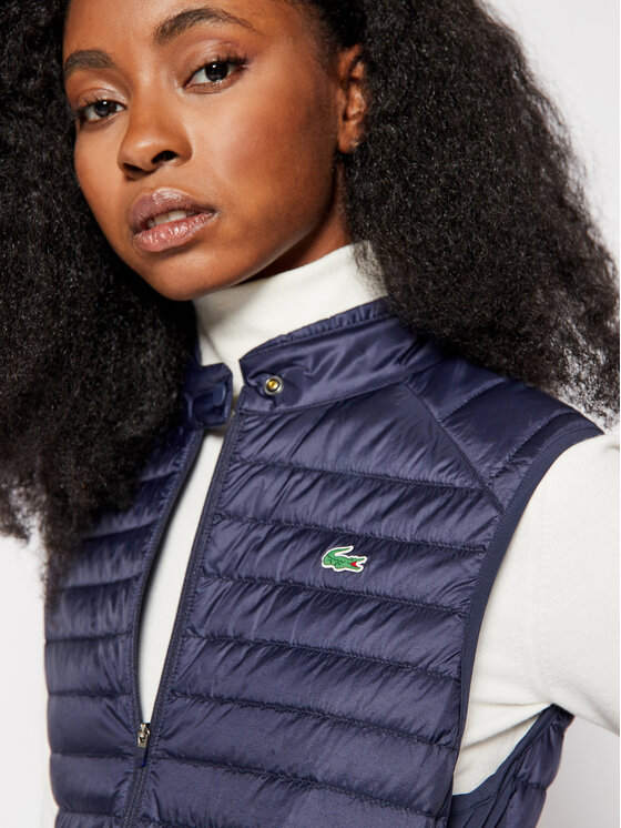 Lacoste Lacoste Varrukateta jakk BF9276 Tumesinine Regular Fit