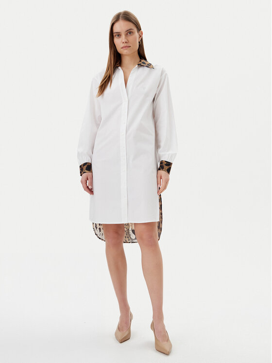 LOLA CASADEMUNT LOLA CASADEMUNT Pluusikleit LS2515040 Valge Regular Fit