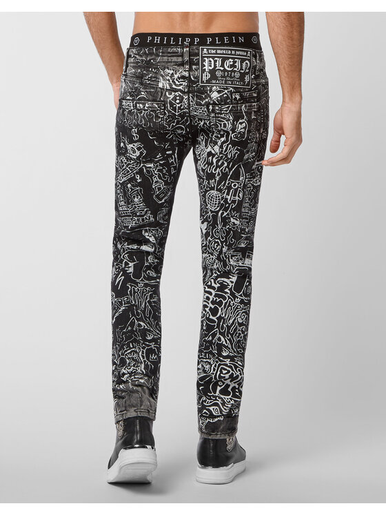 PHILIPP PLEIN PHILIPP PLEIN Jeans 1925 Nero Straight Leg