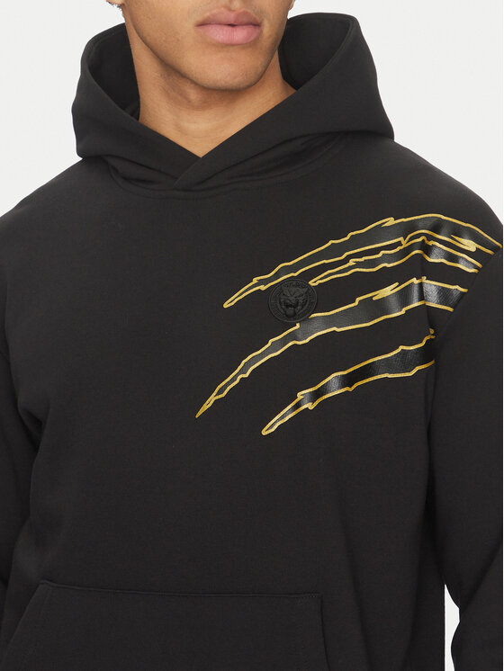 Plein Sport Plein Sport Sweatshirt SAEC MJB3588 STE001N Schwarz Relaxed Fit