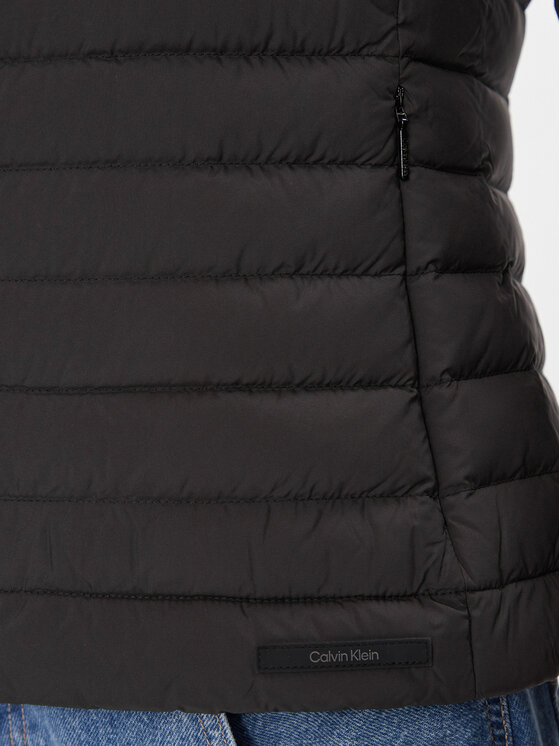 Calvin Klein Calvin Klein Αμάνικο Μπουφάν Packable Super Lw Padded Vest K20K206325 Μαύρο Slim Fit
