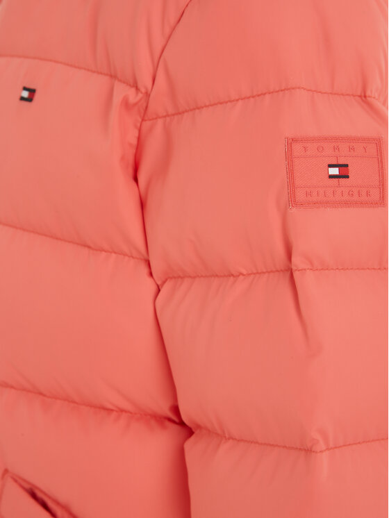 Tommy Hilfiger Tommy Hilfiger Μπουφάν πουπουλένιο Essential KG0KG07399 D Κοραλλί Regular Fit