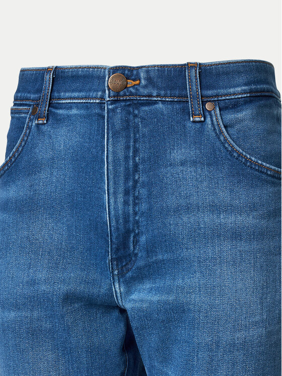 Wrangler Wrangler Jeansy Larston 112350841 Niebieski Slim Fit