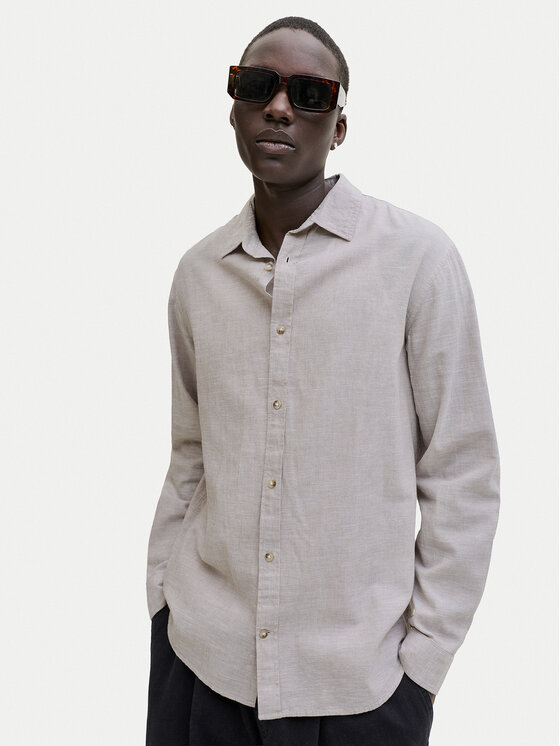 Jack & Jones Jack & Jones Cămașă Summer 12289174 Bej Regular Fit