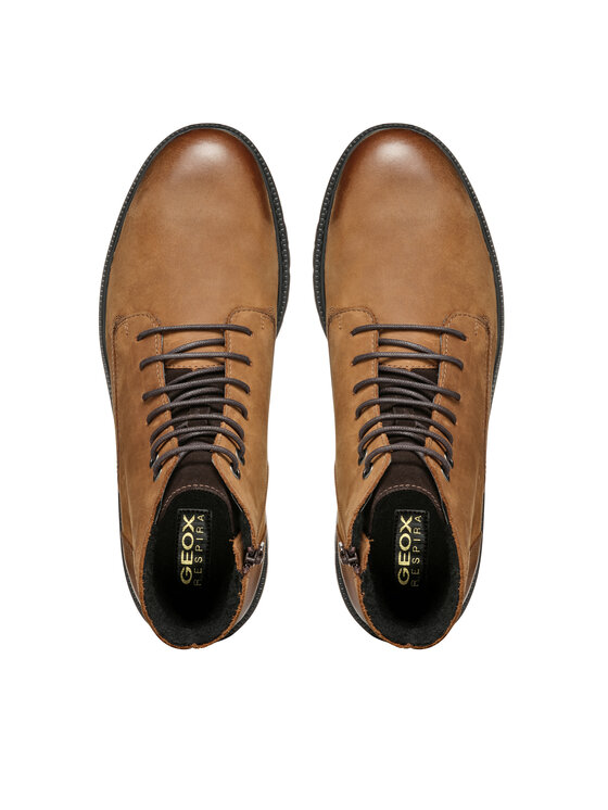 Geox Geox Schnürschuhe U Ghiacciaio U36DGD 000CL C6009 Braun