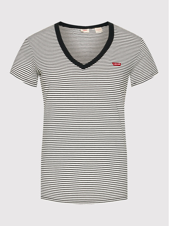 Levi's® Levi's T-Shirt Perfect V-Neck Tee 85341-0004 Έγχρωμο Regular Fit